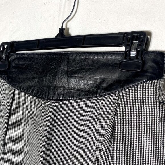 5/$25 Vintage Bianca Houndstooth Pencil Skirt XS - Picture 2 of 13